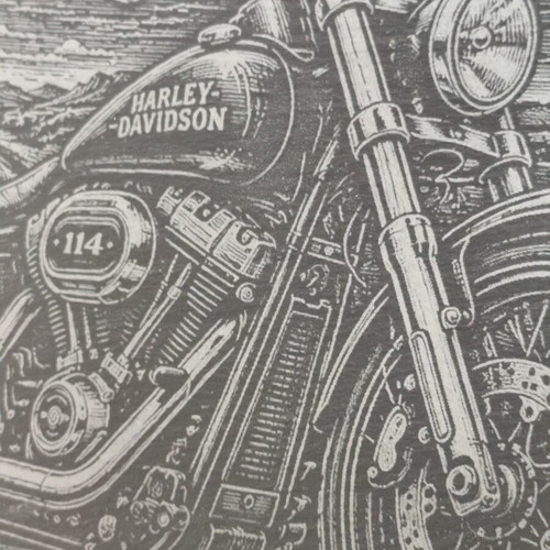Harley-Davidson decorative slate with base, new