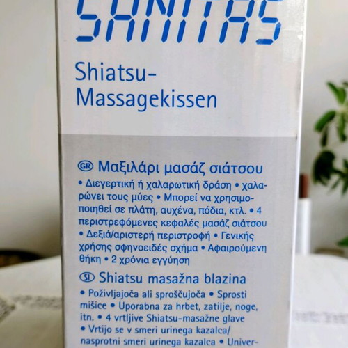 Sanitas Shiatsu Massage Pillow like new