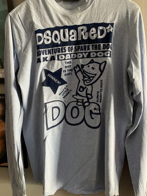 Dsquared2 shirt used, light blue, size L