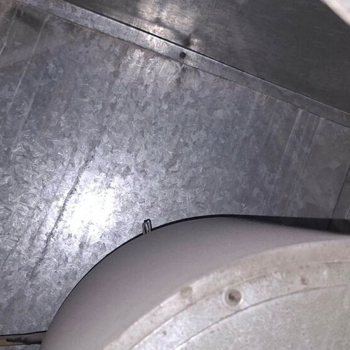 Bubble ventilation motor used in galvanized box