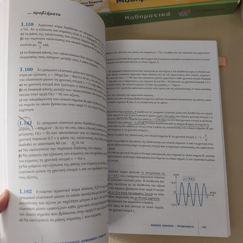 Physics Waves and Quantum Mechanics Elements textbook used, 3rd Lyceum
