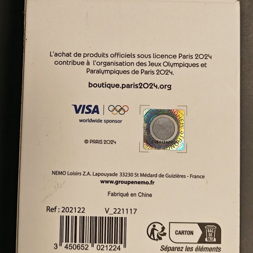 Ping pong balls official Paris 2024 new, set of 6