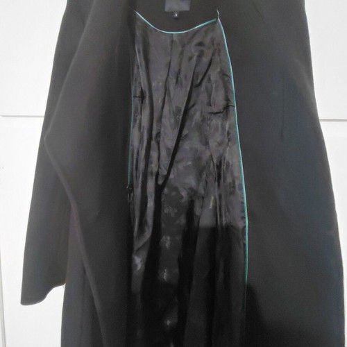 Ted Baker Rose Mid Length Wool Wrap Coat new, black, size XL