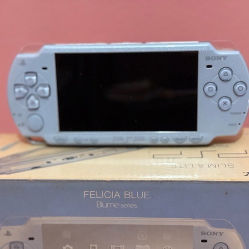 Sony PSP 2000 Felicia Blue like new with box and accessories