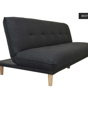 Sofa bed 190cm, anthracite