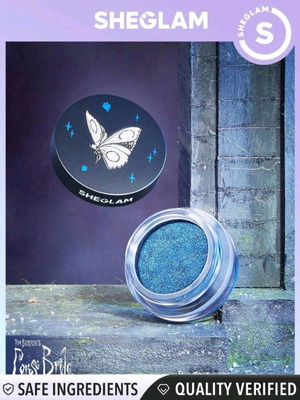 Sheglam x Corpse Bride liquid eyeshadow blue-quet like new