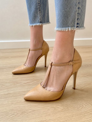 Mary Jane Primadonna heels like new, yellow, size 38