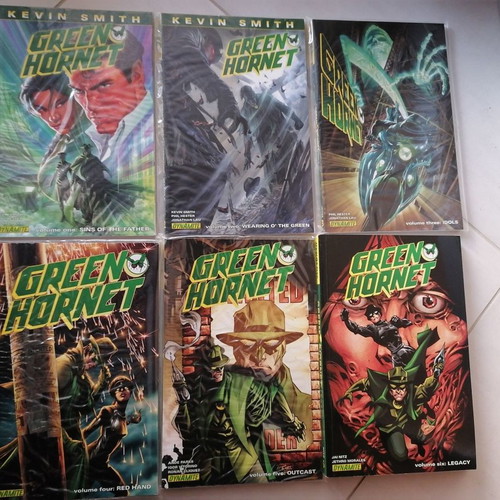 Green Hornet comic six volumes like new, English