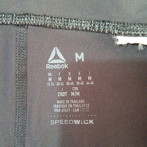 Reebok women's leggings like new, black, size M