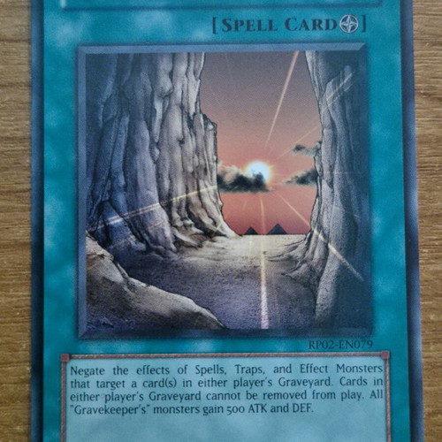 necrovalley yugioh card Necrovalley [AP04-EN003] Ultimate Rare – Media Reload main image 1