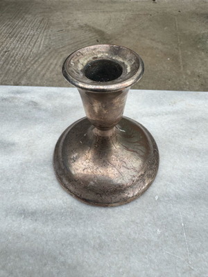 International Silver Co. candlestick used, vintage