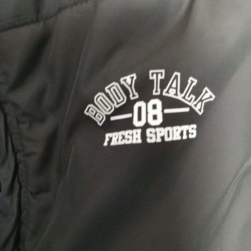 BodyTalk Kids Puffer Jacket Black Like New, Size 14