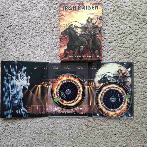 Iron Maiden and Bruce Dickinson DVD collection like new, metal