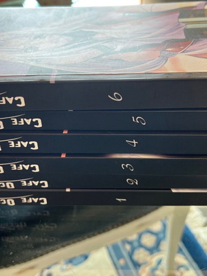 Manwa Cafe Occult like new, complete series Kedros editions