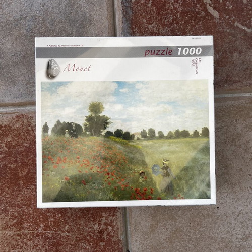 ArtStones Monet 1000-piece puzzle sealed