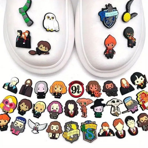 Harry Potter Jibbitz Charms σετ 37 καινούρια
