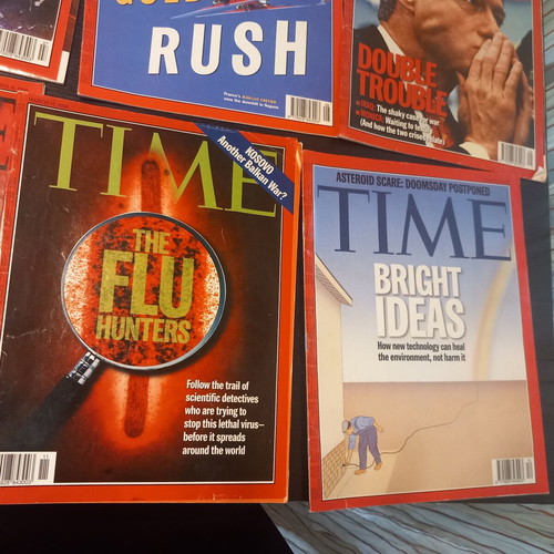 Time magazines used, American edition 1998, pack of 14