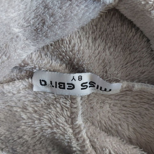Miss Ebita sweatshirt like new for 8-year-old girl with hood and pockets