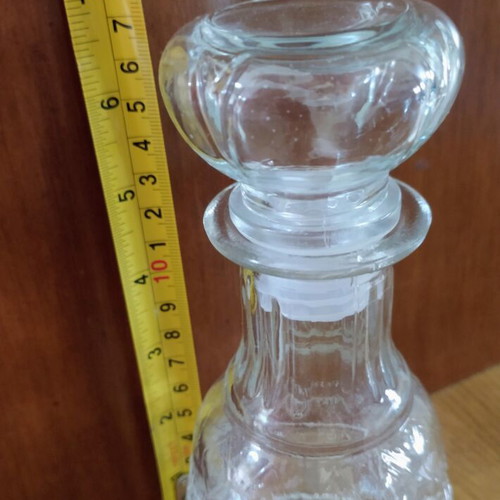 Glass carafe like new, ideal for liqueur and other liquids