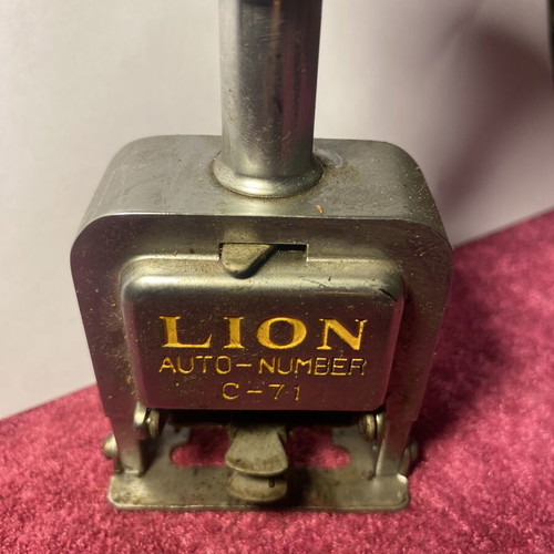 Lion stamp in excellent condition