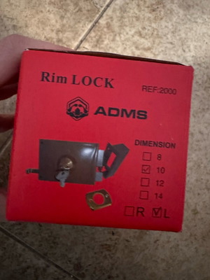 ADMS 2000 Кутия за заключване лява 100mm нова