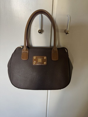 KEM Handbag used, small brown