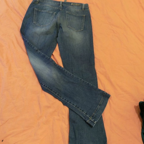 Women's denim jeans XL like new, blue
