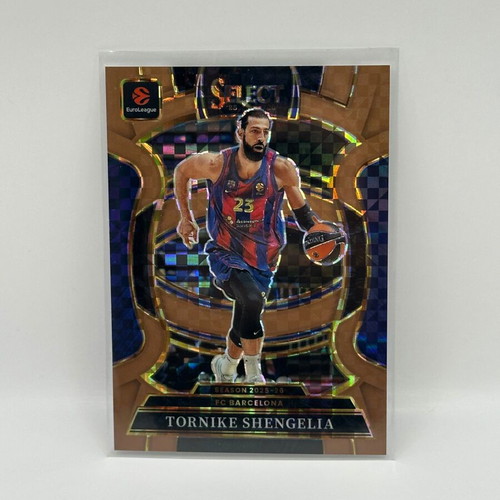 2025-26 Panini Select Euroleague Tornike Shengelia Bronze Card #62 Barcelona new