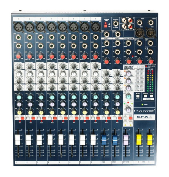 Аудио конзола Soundcraft EFX 8 Spirit