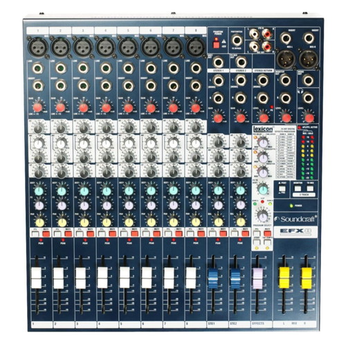 Soundcraft EFX 8 Spirit audio mixer new