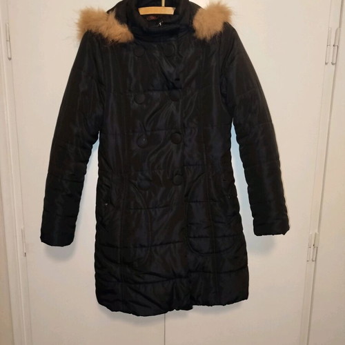 Long jacket like new, blue-black DeDeo size M