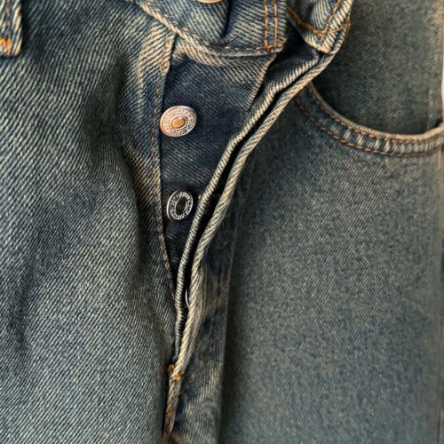 Levi's vintage women's jeans XS like new, blue-green