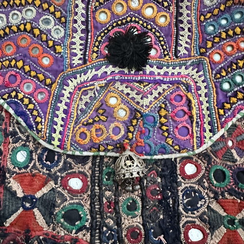 Boho Ethnic Crossbody Bag and Clutch with Embroidery like new