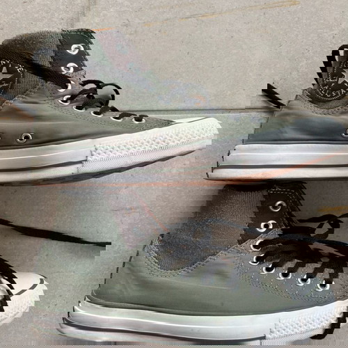 All Star Converse boots new, green, collectible