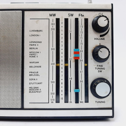 Sokol 308 transistor radio USSR retro design