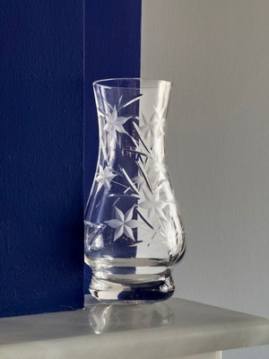 Συλλεκτικό βάζο C. Murano από αυθεντικό ιταλικό κρύσταλλο σαν καινούργιο