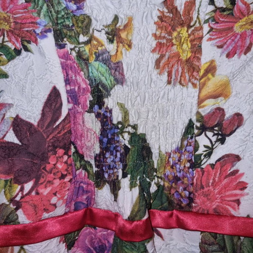 Bellino Floral Brocade Dress Like New Size M