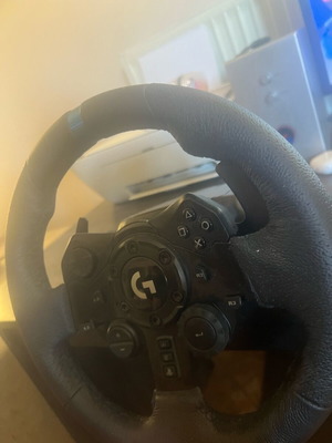 Logitech G923 τιμονιέρα με shifter σχεδόν καινούργια για PS4-5 και PC