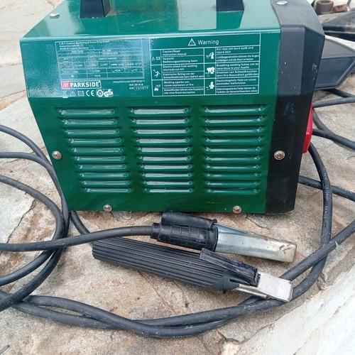 Parkside Welding Machine like new with mask and electrodes up to 2.5mm, 100A