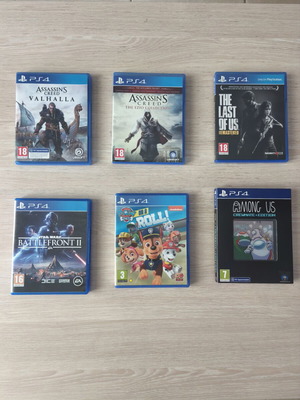 Πακέτο 6 παιχνιδιών για PlayStation 4