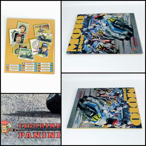Panini Moto Sport 1979 Sticker Album like new, incomplete