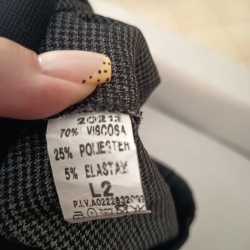 Women's Checked Pants Type Vraka Size L Like New