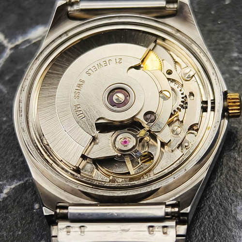 Favre-Leuba Geneve Day-Date Automatic watch used, vintage 1980s