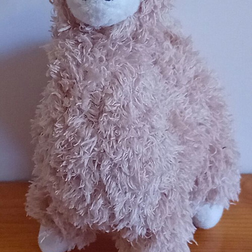 Llama plush toy for children, cuddles or room decoration