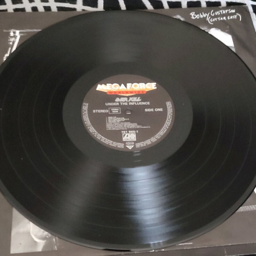 OVERKILL "Under The Influence" LP Vinyl. German 1988.
