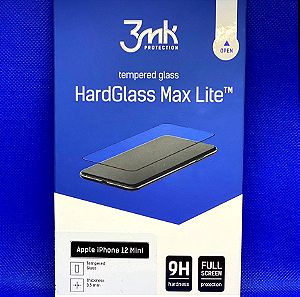 3MK HardGlass Max Lite Full Screen Apple iPhone 12 mini