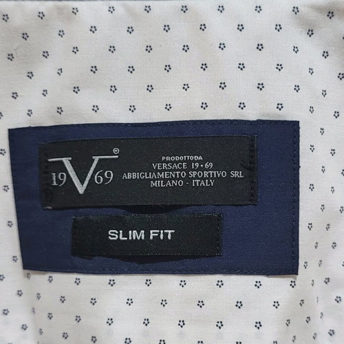 Versace white shirt XL like new