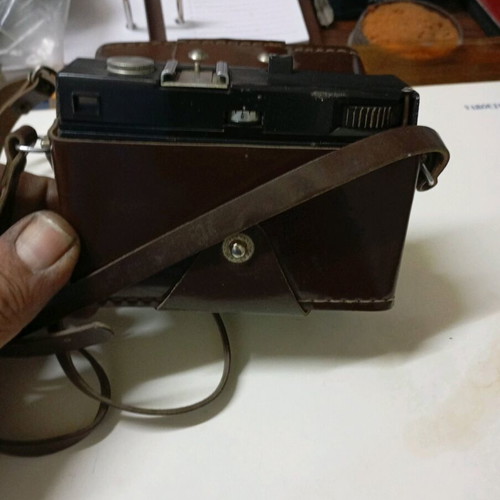 Smena camera used with case