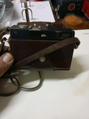 Smena camera used with case