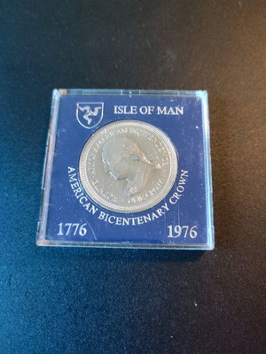 Νόμισμα 1 Crown Elizabeth II Bicentenary of American Independence καινούργιο